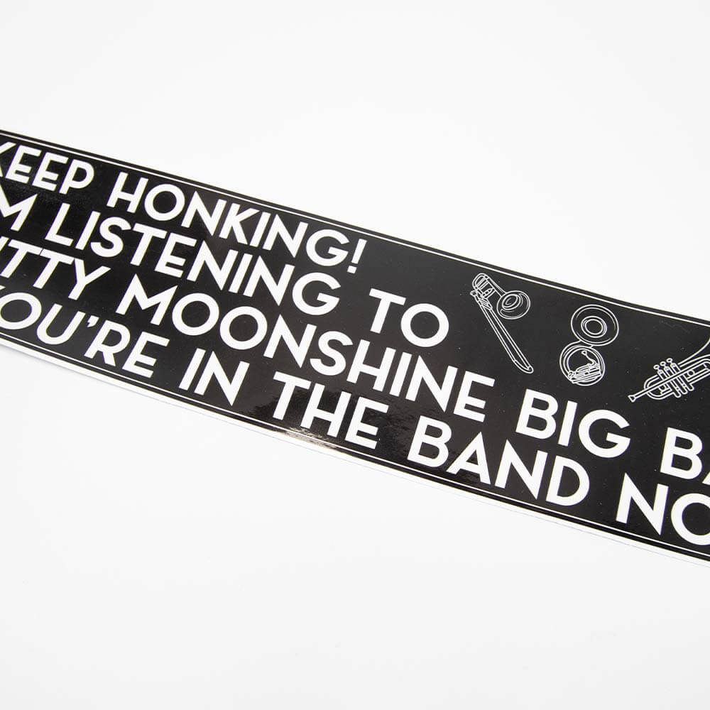 Big Band Bumper Sticker image 1