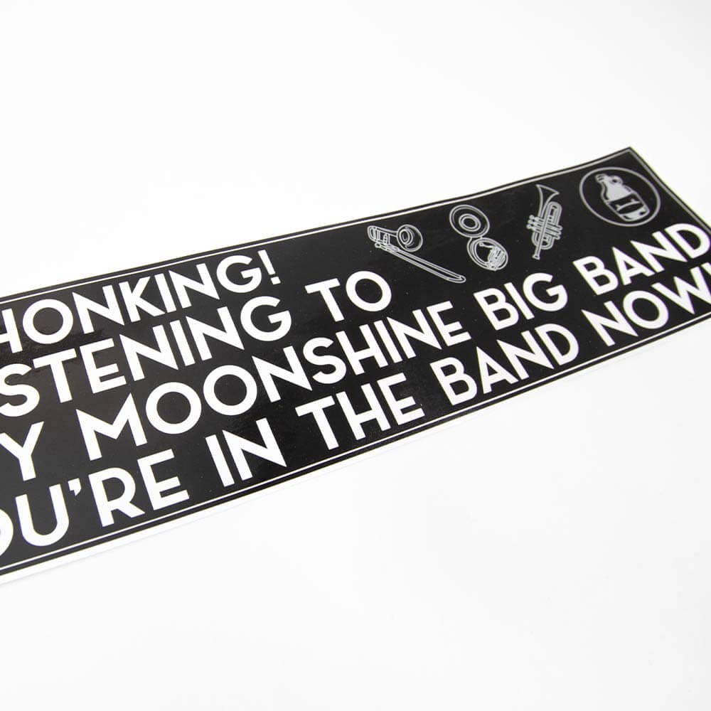 Big Band Bumper Sticker image 2