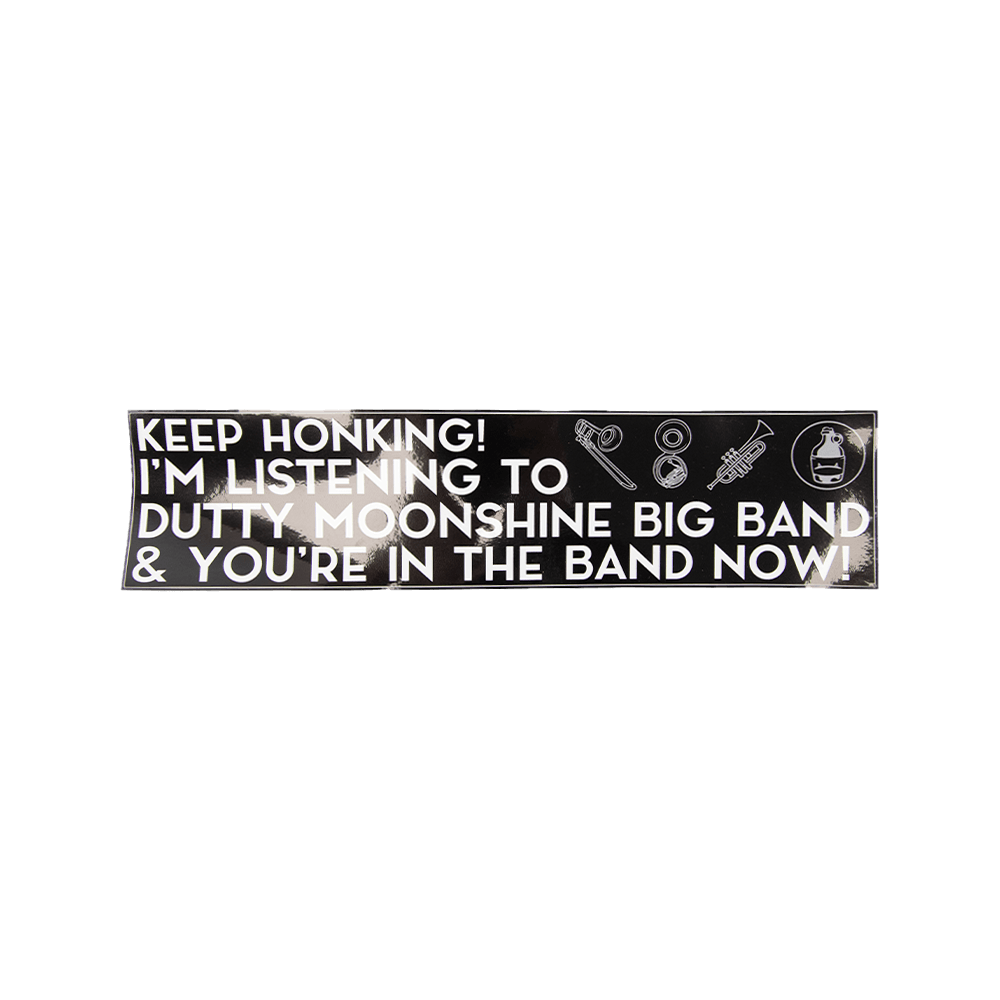 Big Band Bumper Sticker image 0