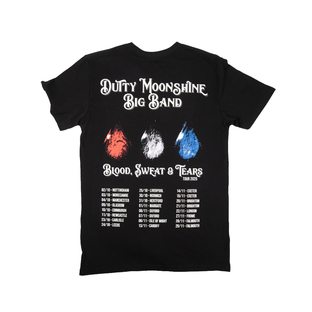 Blood, Sweat, and Tears Tour Tee - Black image 3