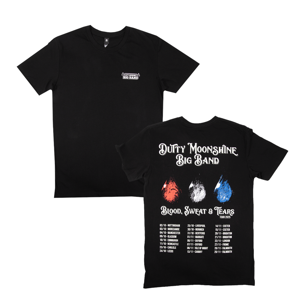 Blood, Sweat, and Tears Tour Tee - Black image 0