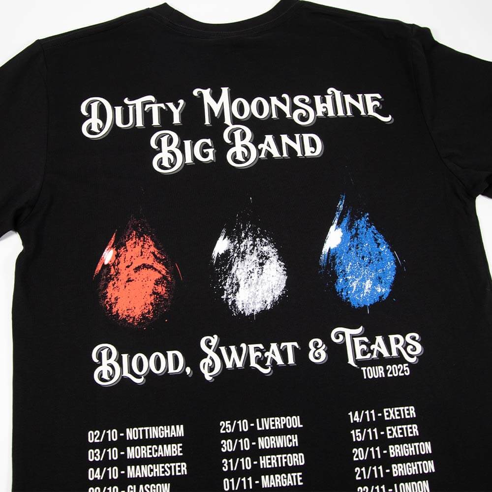 Blood, Sweat, and Tears Tour Tee - Black image 4